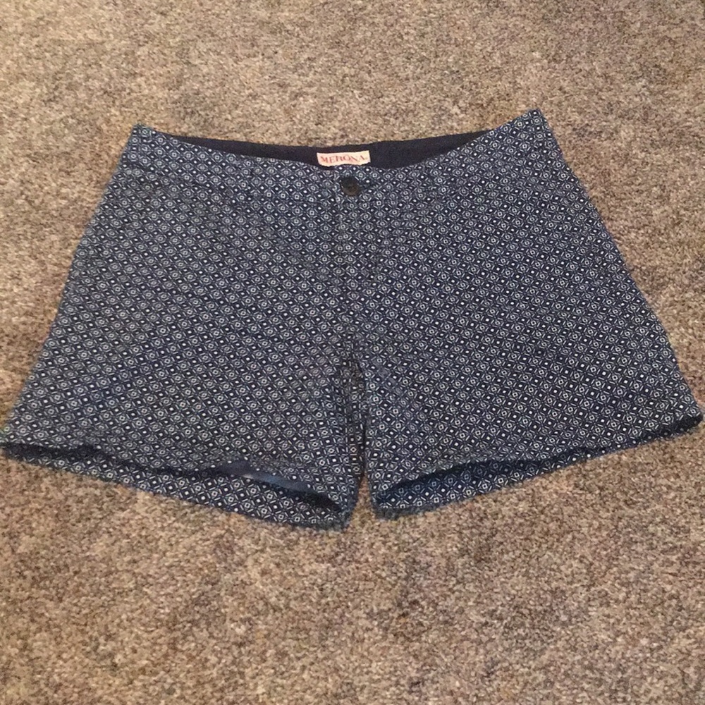 Navy Chino Shorts